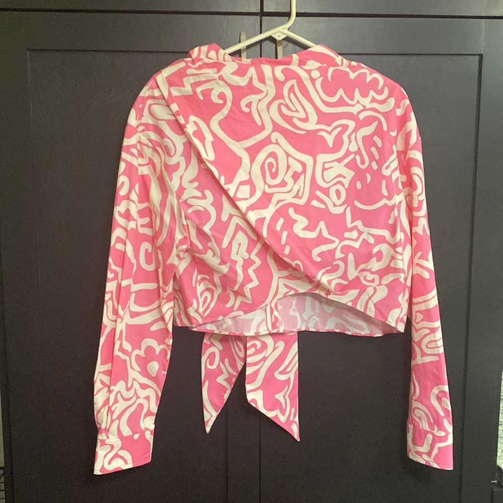 Zara Bow Back Top
